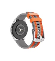 Huawei Watch GT 5 Explorer Duo Kordon - Gri-Turuncu