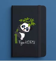 Kişiye Özel 13x21 Siyah Defter-8