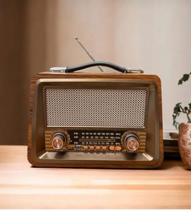 Ultratekno RT-810 Nostaljik Gerçek Ahşap Radyo, Eskitme Nostalji Radyo, (BLUETOOTH, USB ÖZELLİKLİ)
