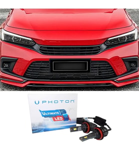 Honda Civic FE Led Xenon Kısa Far Ampulü H11 Ultimate 9500 Lumens Yeni Seri Beyaz