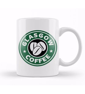 Glasgow Coffee Kupa Bardak Porselen