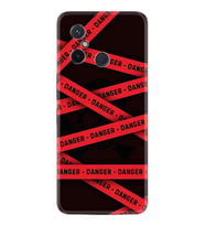 Xiaomi Redmi 12C Kılıf Resimli Desenli Baskılı Silikon Danger 1372