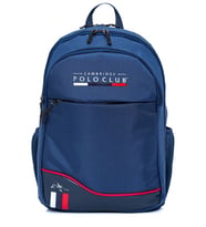 Cambridge Polo Club Lacivert Dört Bölmeli Erkek/Erkek Çocuk Okul, Günlük ve Seyahat Sırt Çantası - PLCAN2154-004 (Çok Renkli)