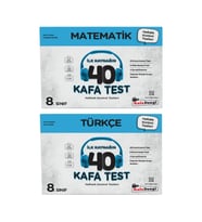 LGS 8. Sınıf Çöz Bitir Yaprak Test Matematik ve Türkçe