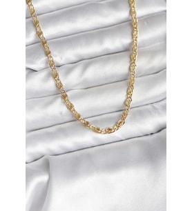 14K Gold Renk Kaplama Zincir Model CM Kadın Kolye