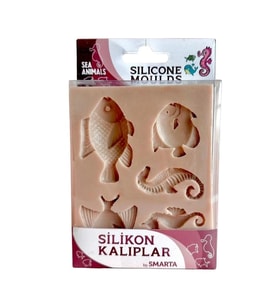SMARTA SK1013031 SLİKON KALIPLAR - DENİZ HAYVANLARI (SEA ANIMALS)