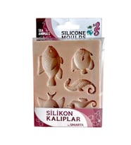 SMARTA SK1013031 SLİKON KALIPLAR - DENİZ HAYVANLARI (SEA ANIMALS)