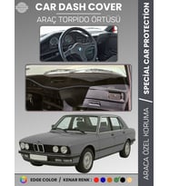 BMW E28 5 SERİSİ (1981-1988) Torpido Örtüsü Ön Göğüs Koruma Torpido Koruma Tam Uyum Çatlamayı Önler