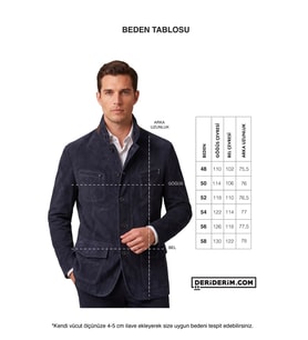 Bej Felix Erkek Astarlı Slim Fit Dar kesim Fermuarlı ve Düğmeli Blazer Hakiki Süet Ceket