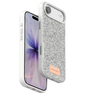 Onegif Apple iPhone 17 Air Bright Simli Kapak - Beyaz