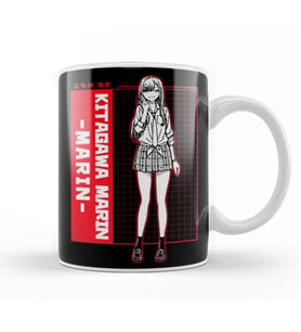Marin Kitagawa Red Line Kupa Bardak Porselen