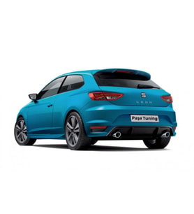 Seat Leon MK3 5F (2013-2019) FR Aero Dinamik Arka Tampon (Plastik)