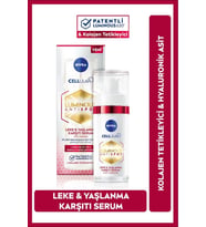 NIVEA Luminous630 Leke Ve Yaşlanma Karşıtı Serum 30ml, Kolajen Tetikleyici, Hyaluronik Asit, Sıkılaştırıcı