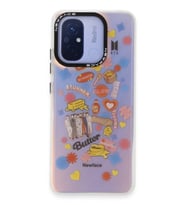 Pilelistore   Xiaomi Redmi 12C Kılıf Estoril Desenli Kapak - Estoril - 16