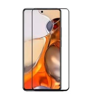 Xiaomi 11T Uyumlu Ön Koruma Seramik Nano Ekran Koruyucu (Siyah)