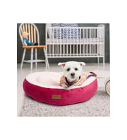Yumuşak Peluş Minderli Kedi ve Köpek Yatağı, 62x65 cm, Rahat ve Konforlu