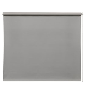 Stor perde, gri, 60x195 cm, ışığı geçirmez