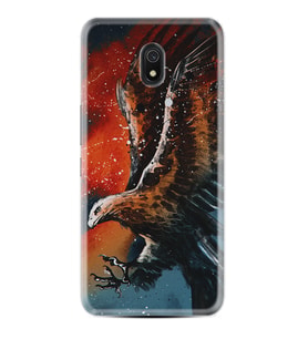 Xiaomi Redmi 8A 8 Pro 9C 9T 10C 11T Pro Kılıf Desenli Silikon Kartal Uçarken 1718