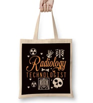Radiology Technologist Rad Tech Radiographer Medicine Bez Çanta Uzun Saplı