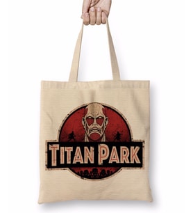 Attack On Titan Titan Park Bez Çanta Uzun Saplı