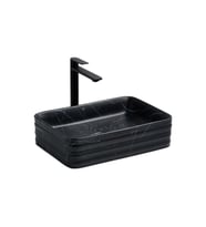 LENA TEZGAHÜSTÜ LAVABO EH-4450M5 (Siyah)