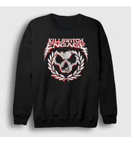 Presmono Unisex Siyah Define Love Metal Killswitch Engage Sweatshirt 537128tt