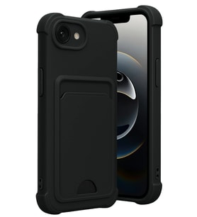 Pilelistore   Apple iPhone 16E Kelvin Kartvizitli Silikon - Siyah