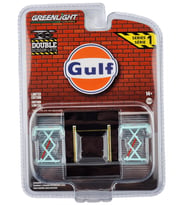 Greenlight Gulf Double Scissor Lifts 1/64 (Beyaz)