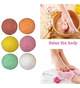 Nem Topu 6'lı Manikür Pedikür Bakım Profesyonel Köpüren Banyo Ayak Spa