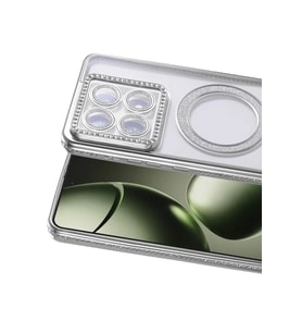 ERTAN Mi 14T Pro Joke Simli Magneticsafe Kılıf - Gümüş