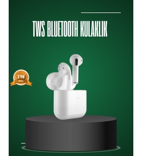 iPhone Pro ve Pro Max Uyumlu TWS Bluetooth Kulaklık Gürültü Engelleyici