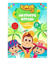 The Çocuk 4 Yaş Eğitici Eğlendirici Kukuli Aktivite Kitabı - Yeşil Kitap
