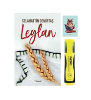 Leylan 9786052318478 - Selahattin Demirtaş - Dipnot - Sarı Fosforlu Kalem Not Defterli Seti (Renksiz)