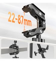 HD02 Super Clamp 3kg 360° Ball Head Ayarlanabilir Kelepçe - T099