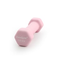 Zerogym Neopren Kaplı  İçi Demir Dambıl 0,5 kg Pembe 1 Adet