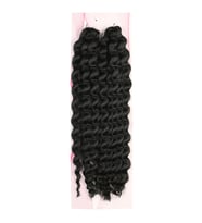 Mulvxprk  Prk02 Nice Bulk Afro Su Dalgası Saç - Siyah (Mulvix)