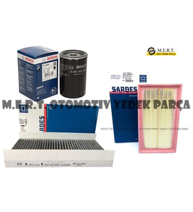 Ford Focus 1 - 1.6 16V Filtre Bakım Seti (1999-2004)