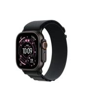 Lexroo Watch Ultra 49mm KRD-74 Hasır Kordon - Siyah-Füme