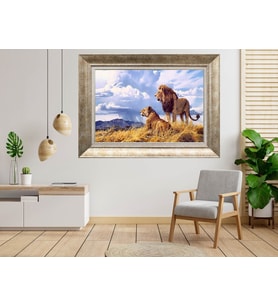 Gümüş Çerçeveli Tablo nb1730