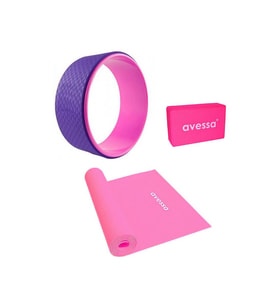 Avessa 3'lü Yoga Seti SET-2 (Mor)