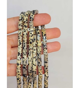 Jasper Taşı Silindir Kesim 5.5x7.5mm Dizi (49314)