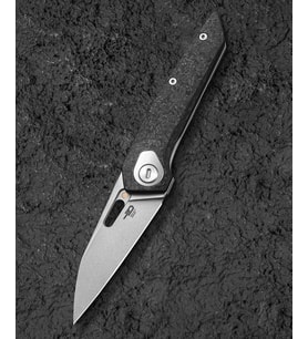 BESTECH VK-VOID BT2305B Beyaz Boncuk Kumlama+Taş Yıkama Titanyum + Karbon Fiber Sap Elmax Çelik Çakı (Çok Renkli)