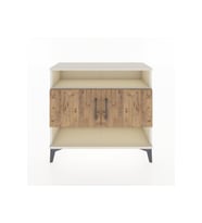 Arges Şifonyer 3 Raflı 2 Kapaklı 88x30x80 Aytaşı-Çam