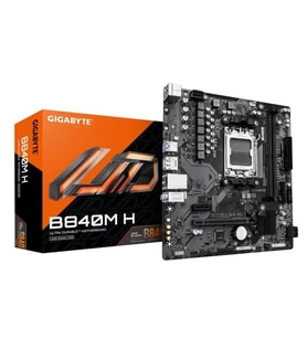 GIGABYTE B840M H DDR5 AMD B840 AM5 Soket DDR5 7200+(OC) MHz mATX Anakart