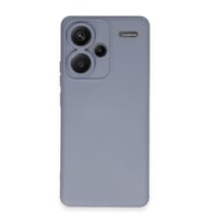 Redmi Note 13 Pro Plus Kılıf Nano Içi Kadife Silikon - Gri