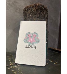 Beyaz Termo Deri Defter
