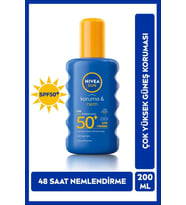 Nivea Koruma & Nem 200 ml 50 Faktör Sprey Güneş Kremi