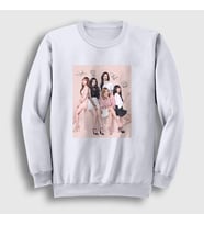 Presmono Unisex Beyaz Poster K-Pop Red Velvet Sweatshirt 276968tt