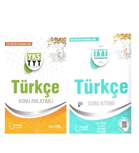 Palme Yayınları TYT Türkçe Konu ve Soru Seti 2 Kitap
