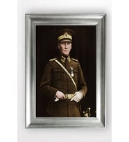 Gümüş Çerçeveli Atatürk Tablo cv1369